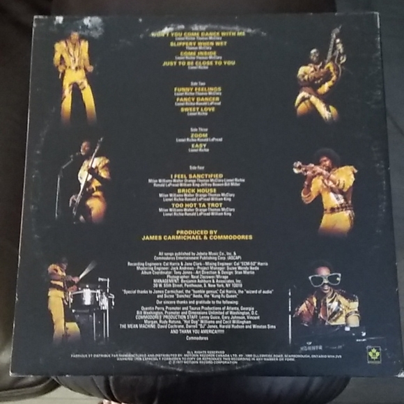 Commodores - Live Double LP - Picture 2 of 8